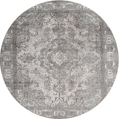 Tapis contemporain gris / blanc