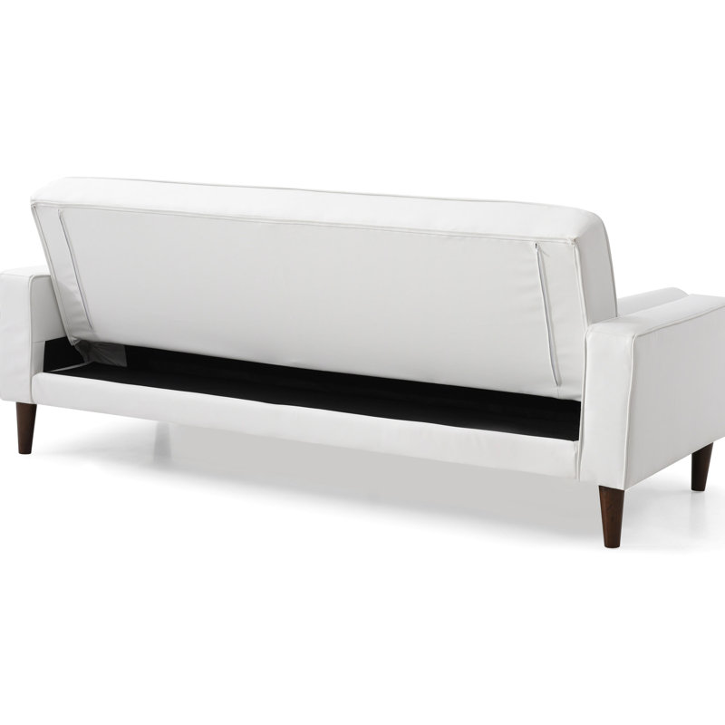 Lit blanc G847a-s, espace de détente rempli de mousse, fabriqué en polyuréthane, 85 po Profondeur, 34 largeurs, 30 zones de tranquillité, rembourré, 86,1 33,68 30,05