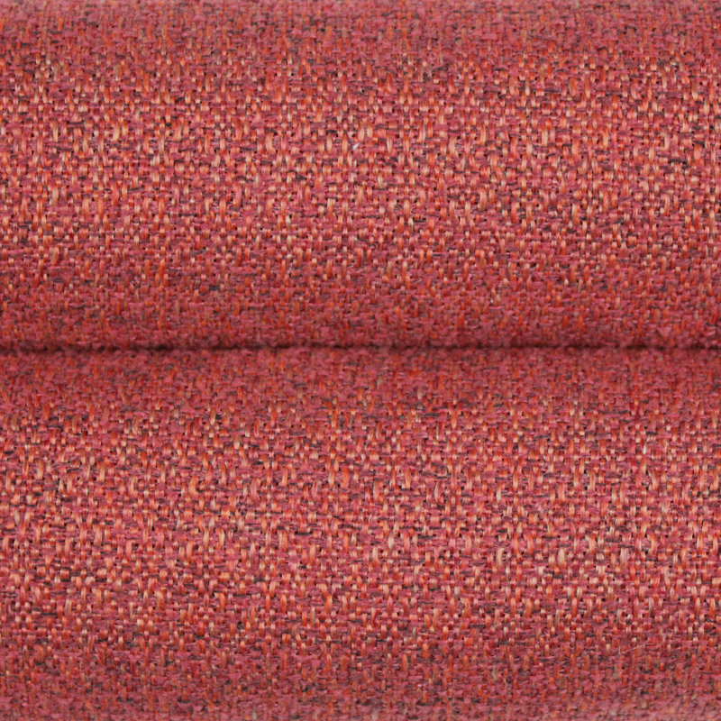 Yannick Polyester Solid Colour Bedspread, W50 x L255cm, Red
