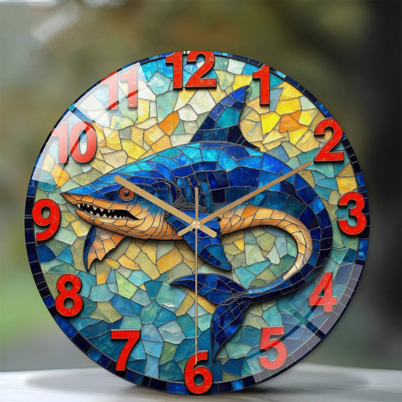 Horloge murale Shark