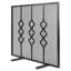 Quatrefoil Iron Fireplace Screen-63681785
