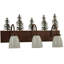 Rustic Lodge 3 - Light Vanity Light