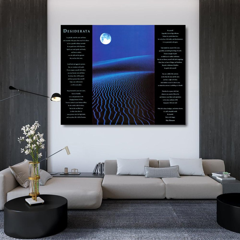 Desiderata, 36" H x 45" W