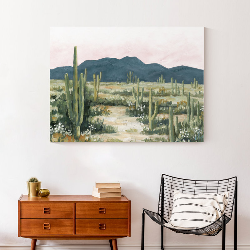 «Painted Desert Landscape», reproduction d'art sur toile tendue