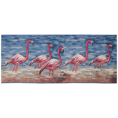 Aylesha Flamingos Indoor/Outdoor Mat