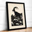 Mountain Goat Rustic - Framed Print-1223328521-1223328523