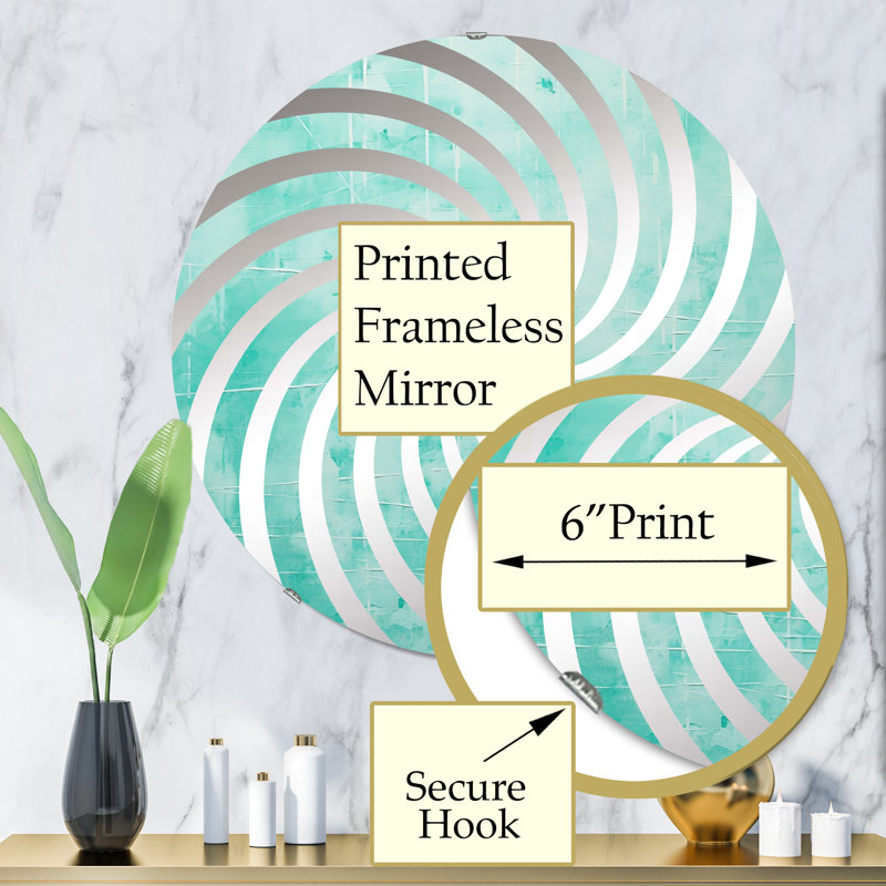 Circle Mirror, 31.4" x 31.4"