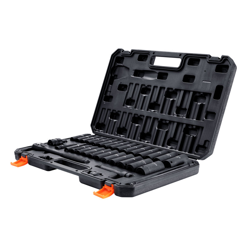 13.2" Drive Bit Ratchet Tool Kit Case