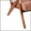 Chaise longue capitonnée en polyester à 4 pieds, parfaite pour le confort et polyvalente dans tout espace de vie-1456845734