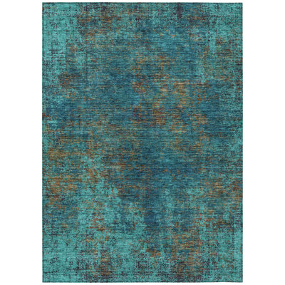Aleighna Area Rug with Non-Slip Backing