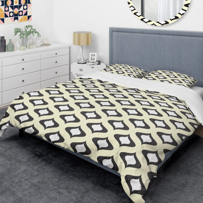 Modern & Contemporary Geometric Shapes Duvet Cover