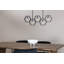 Arago 5 - Light Black Geometric Pendant