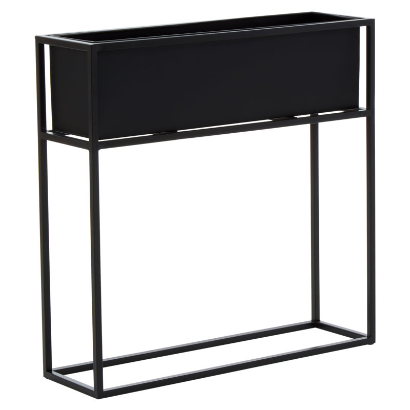 Antera Elevated Planter, Black