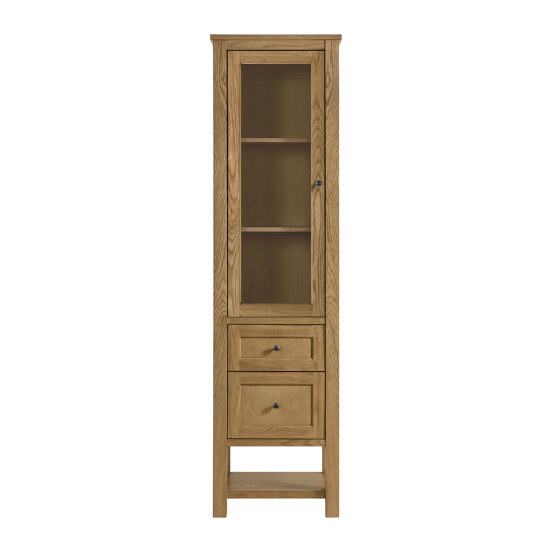Breckenridge Linen Cabinet, Light Natural Oak