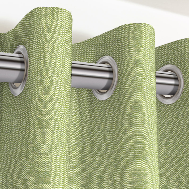 Calijah Blackout Curtain Pair, Sage Green, Width 167 x Drop 228cm