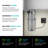 KRAUS WasteGuard Continuous Feed Motor Garbage Disposal with Power Cord and Universal Mount