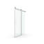 Porte de douche coulissante double sans cadre l 50 à 56 po x H 76 po