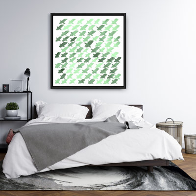 " Green Pattern X "