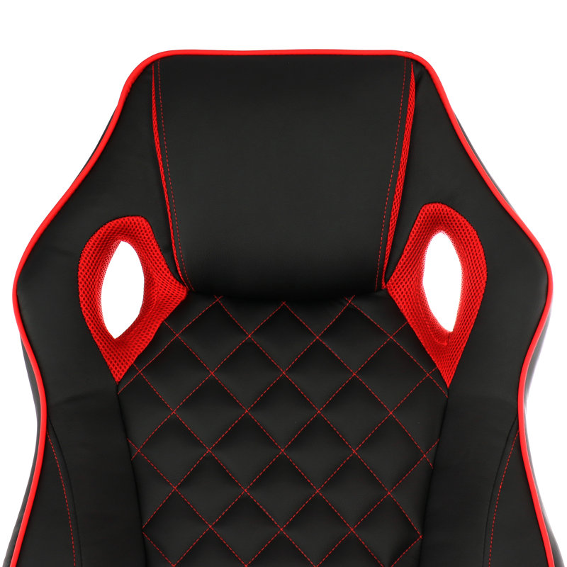 Inbox Zero Kuldeel Adjustable Swiveling PC & Racing Game Chair