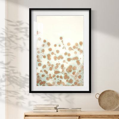 Printed Bronze Suspension Study II -Framed Print