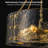 5-light Dimmable Drum Chandeliers With Textured Glass -844178651