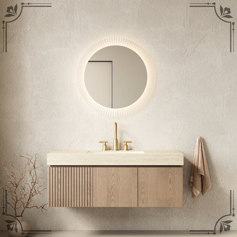 Wall Mounted With Stone Top, Single-Hole