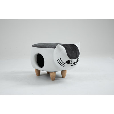 15" Chemane Cat Condo Ottoman