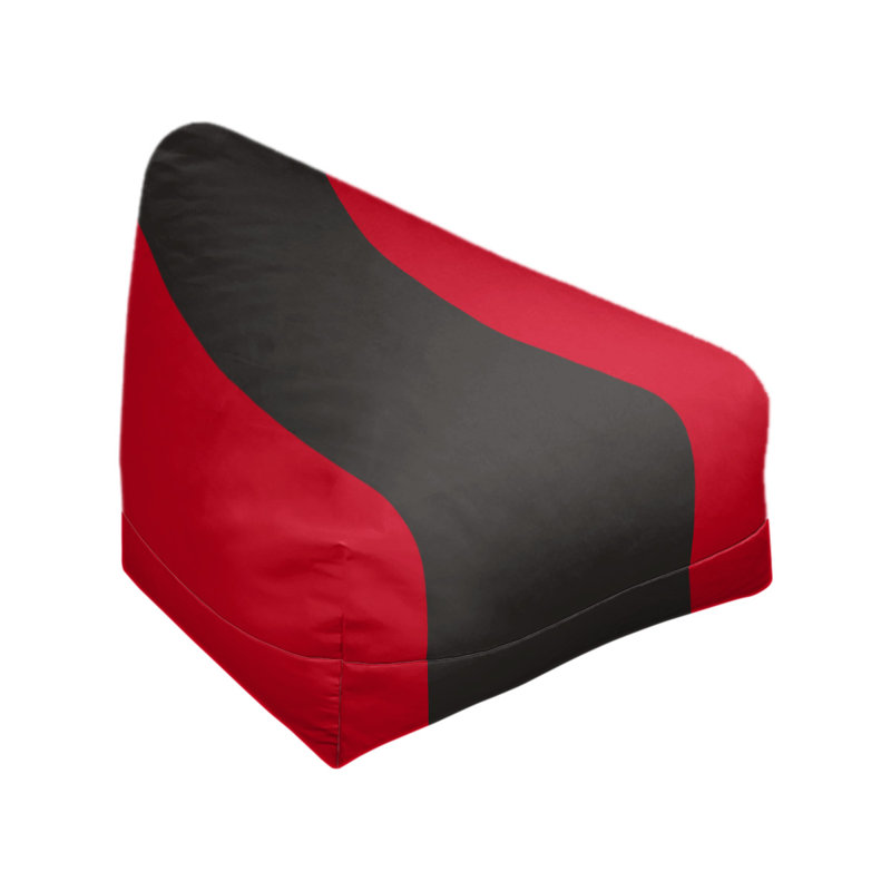 Sac de pois classique, H 30 po x l 27 po x P 27 po, Écarlate / noir