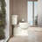Hyten Elevated Toilet Seat with Quiet-Close Lid and Seat and Grip-Tight Bumpers-67579730-91038503