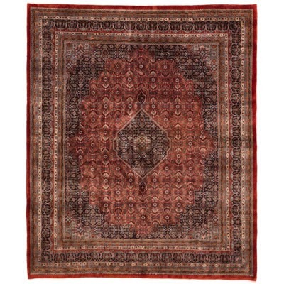 Bijar Red Rug 8'1" x 9'8"