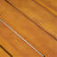 Table d'appoint d'extérieur en bois d'acacia 16 po, finition teck-1817527877