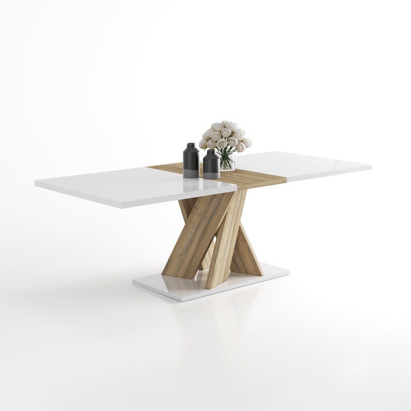 Baelie 1 LEAF RECTANGULAR DINING TABLE N°10