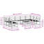  Outdoor Sofa Set 10 pcs
