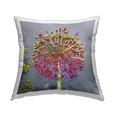 Floral Outdoor Throw Pillow