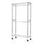 Hafwen 91cm Adjustable Clothing Rack