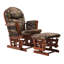 Fauteuil oscillant avec repose-pieds Dake Camouflage