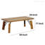 Table basse à 4 pieds Jasiana