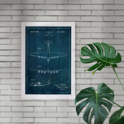 Avion 1942 par Oliver Gal - reproduction de dessin sur papier
