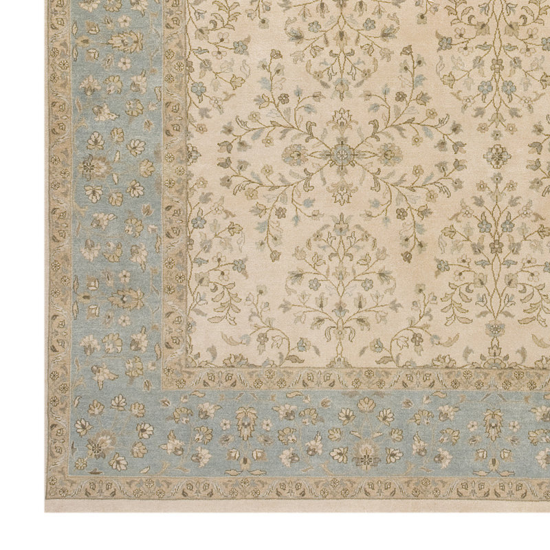 Wool Oriental Area Rug, Rectangle 5' x 7'