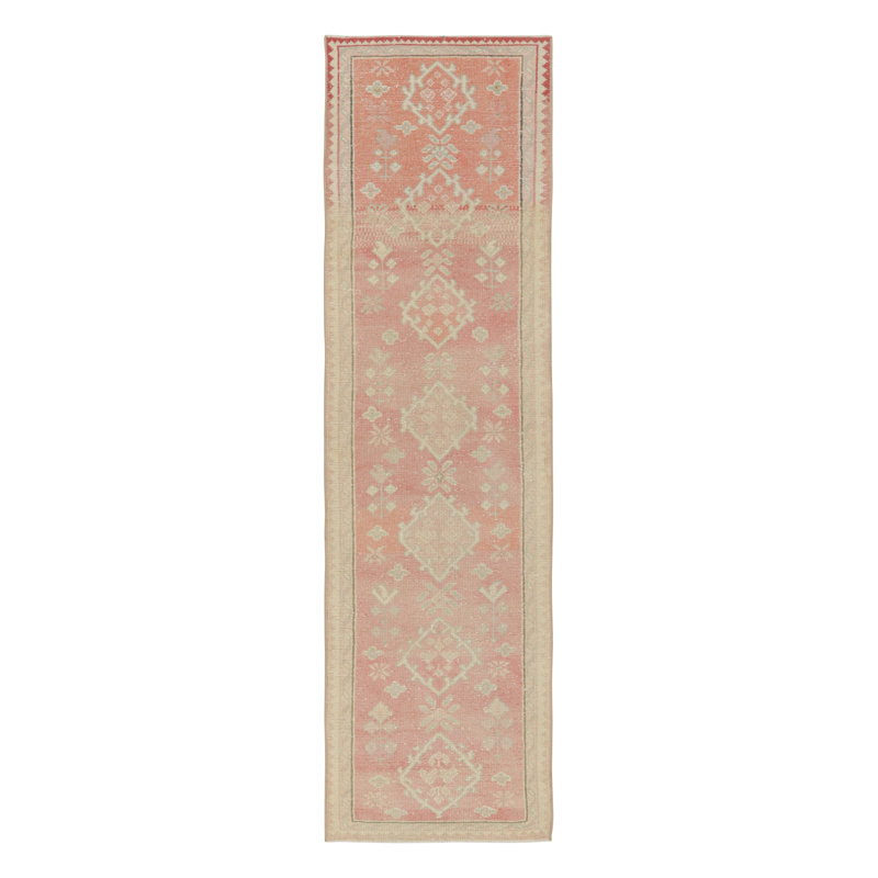 One-of-a-Kind 2'2" X 8'2" Hand Hooked Area Rug