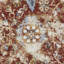 Tapis orange en polypropylène tissé à la main Raashi-831936168