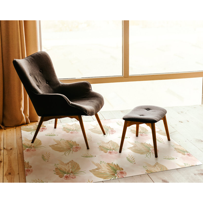Naylin Hard Floor Rectangular Chair Mat, 70 x 100cm
