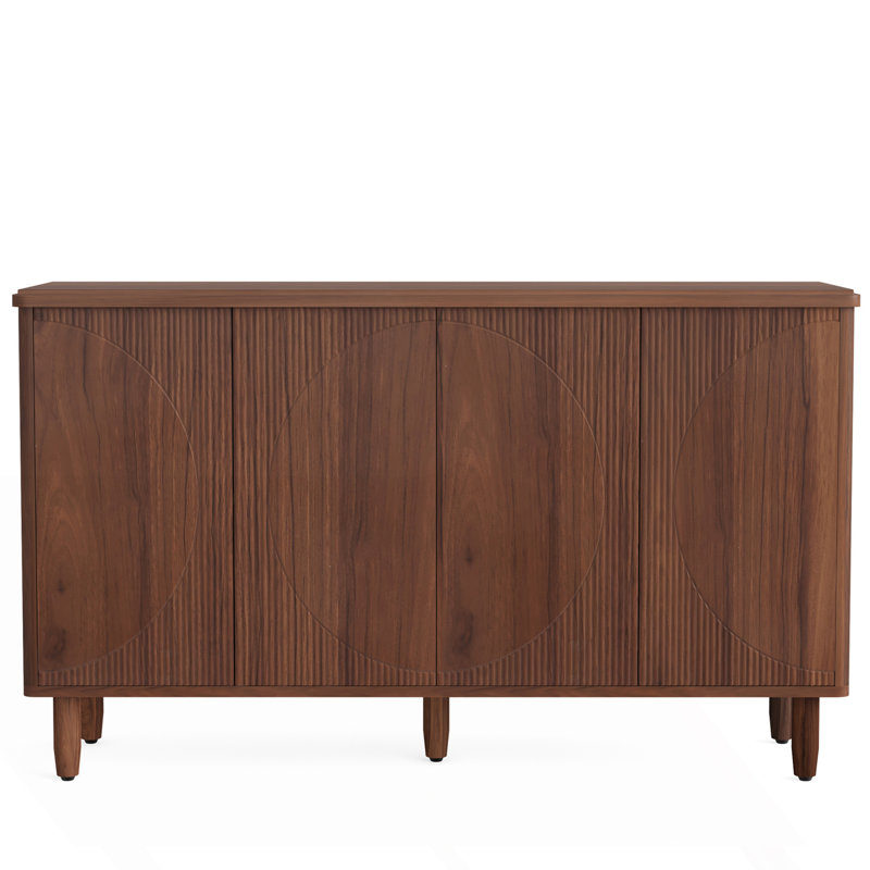 Modern Rustic Buffet Sideboard Cabinet With Storage