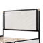 Lit plateforme tapissier Lucero-1875381301