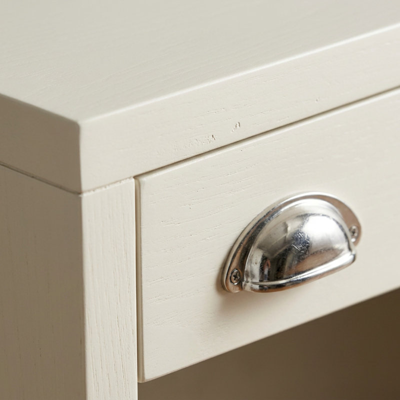 Support décoratif réversible en bois l 48 po x P 15,5 po x H 28 po, Blanc