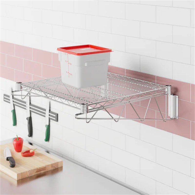 Tablette murale Regency, Chrome