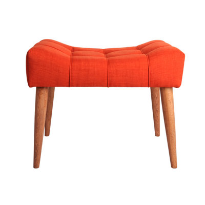 Pouf moderne Modern Tile, 22,8 po x 17,7 po x 15,7 po | Structure en bois massif avec tissu 100% polyester | 32 mousse en mousse pour un confort, un nettoyage facile, une conception rustique et du sud-ouest | Parfait pour la décoration de salon et d'hôtel