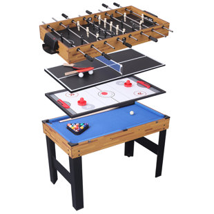 Table multi-jeux 48 po 4-en-1 TALLO