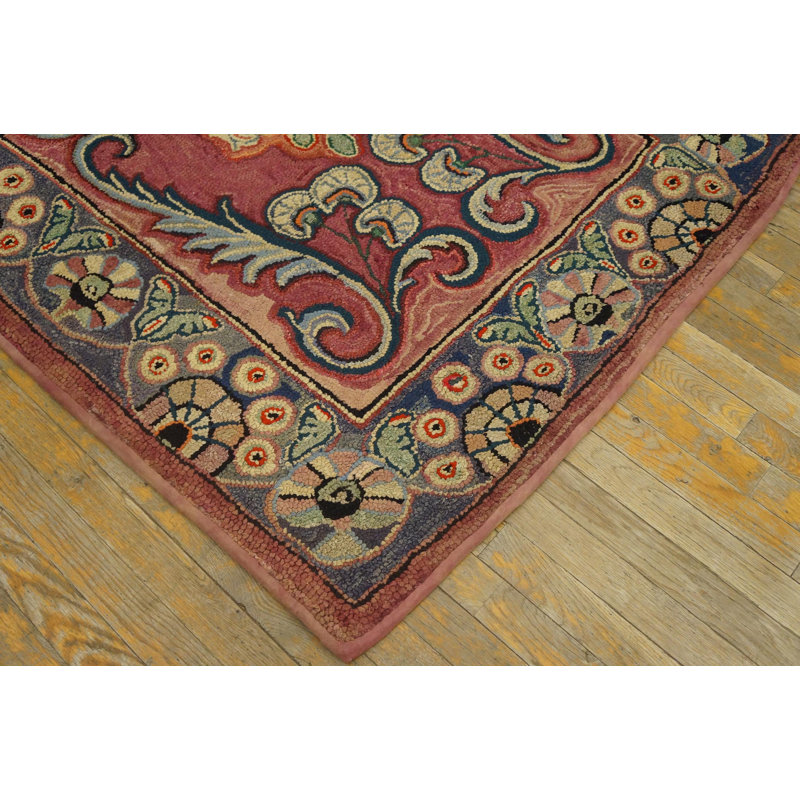 Tapis crocheté Salmon Pink