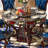 Luxury Carved Round Marble Dining Table